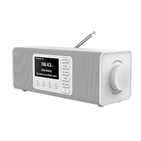 "DR2002BT" Digital Radio, FM/DAB/DAB+/Bluetooth® RX, Radio Alarm Clock